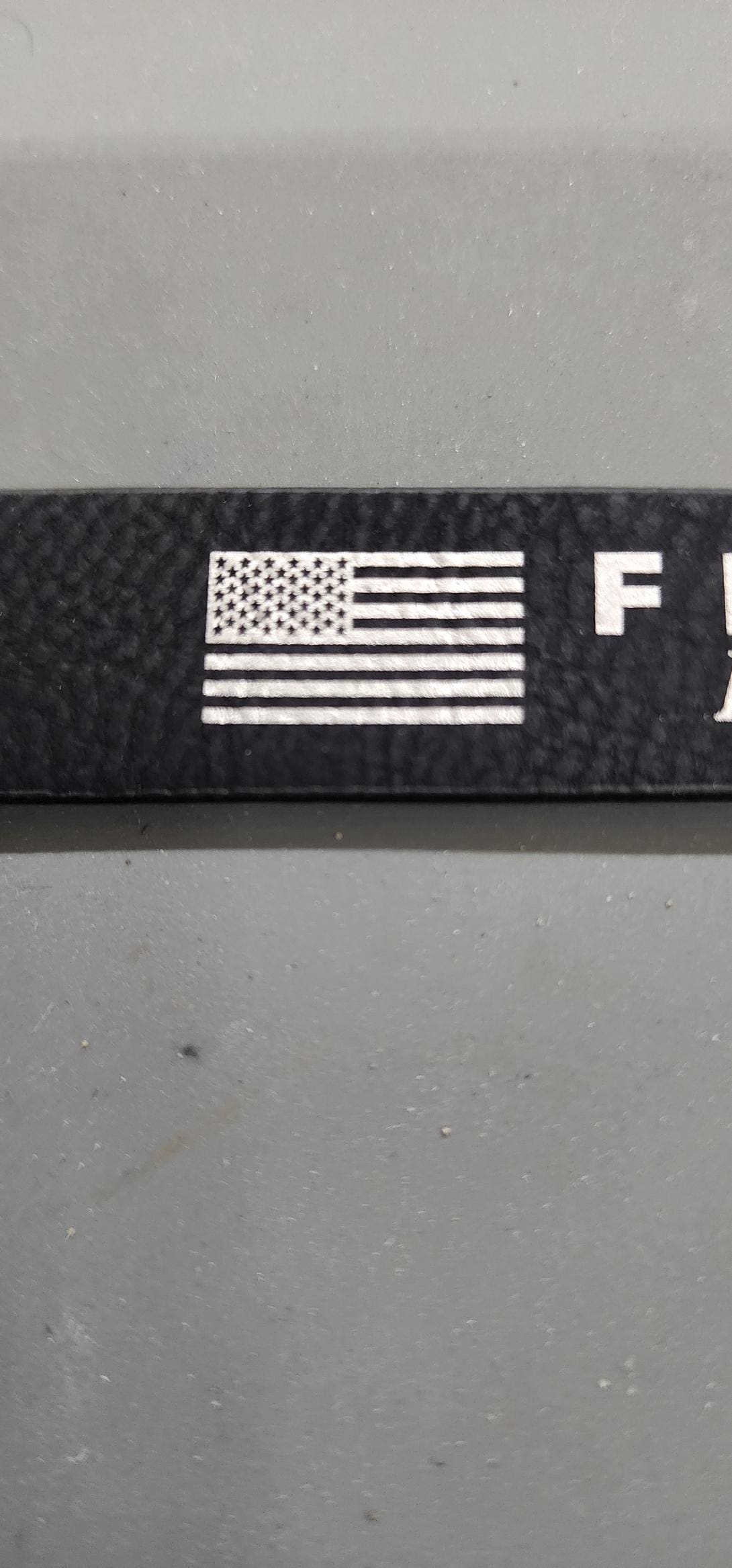 Leatherette Cuff Bracelet | Laser Engraved | “Work Harder Be Better” | Faith Family Country | Charlie Kirk Inspired | 10/14 Birthday Tribute