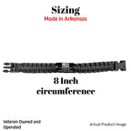 Freedom Paracord Bracelet – “I Am Charlie Kirk” Memorial Edition | American Flag Engraved Survival Band